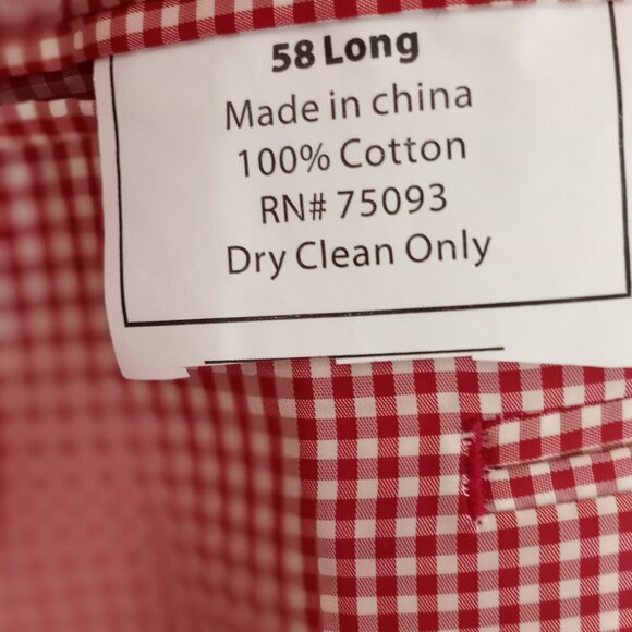 'LINEA UOMO' Corduroy Jacket Size 58L NWOT - Picture 6 of 15